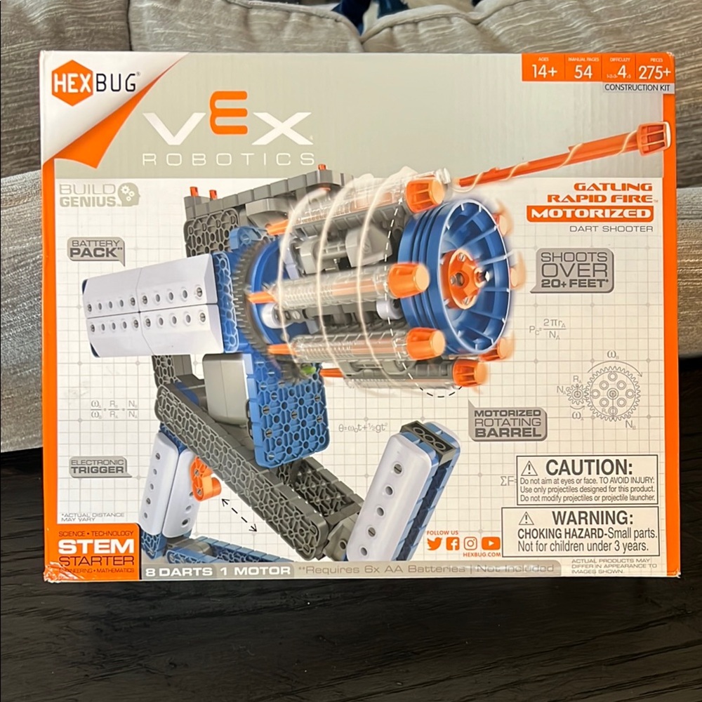 HEXBUG VEX Robotics Gatling Rapid Fire Motorized Dart Shooter